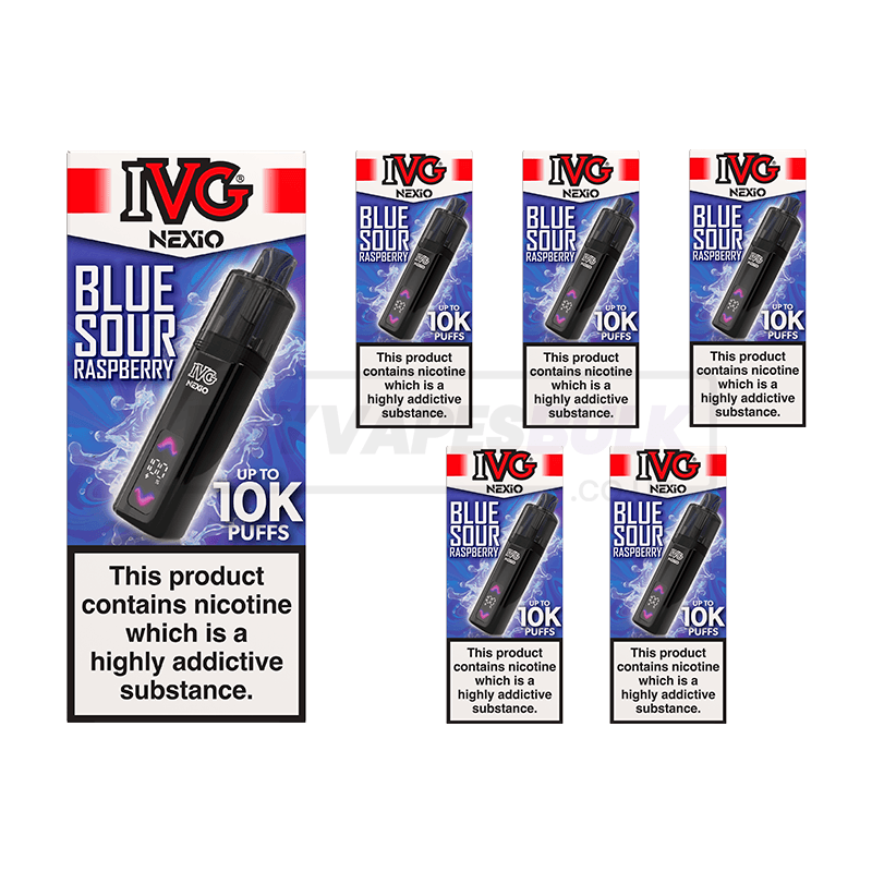 IVG NEXiO 10K Prefilled Vape Kit 5 Pack