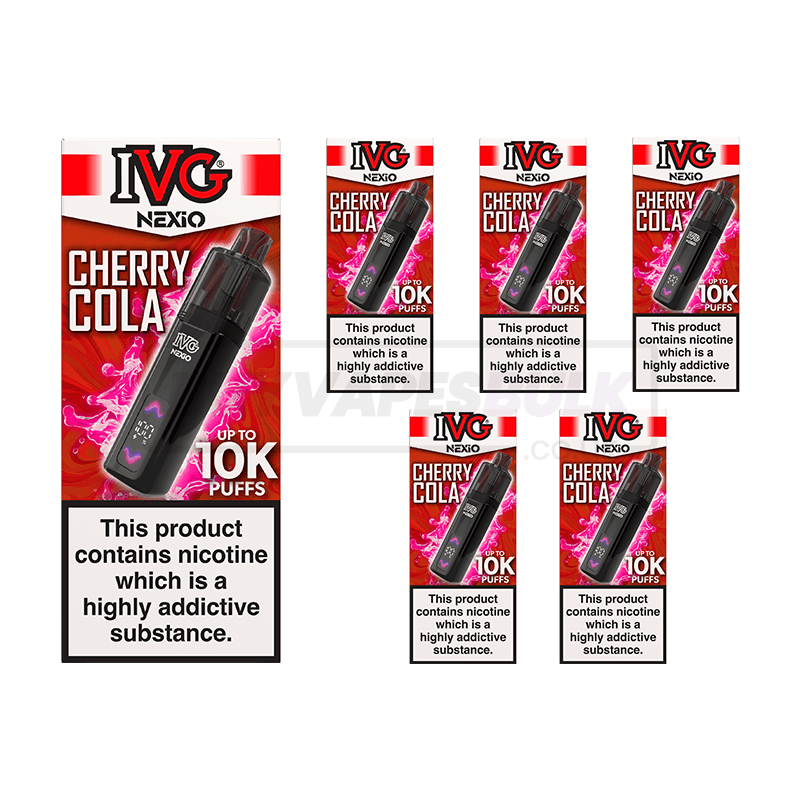 IVG NEXiO 10K Prefilled Vape Kit 5 Pack