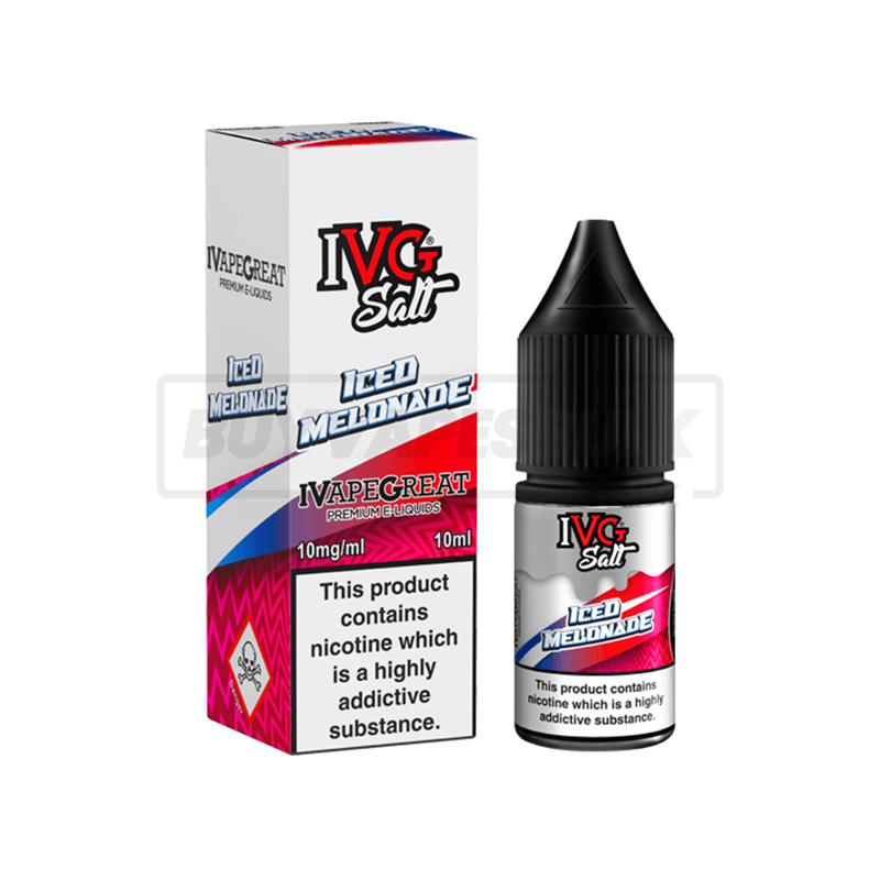 Iced Melonade IVG Nic Salt E-Liquid Pack of 10 x (10ml)