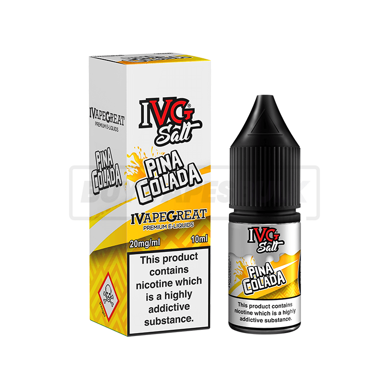 Pina Colada IVG Nic Salt E-Liquid Pack of 10 x (10ml)