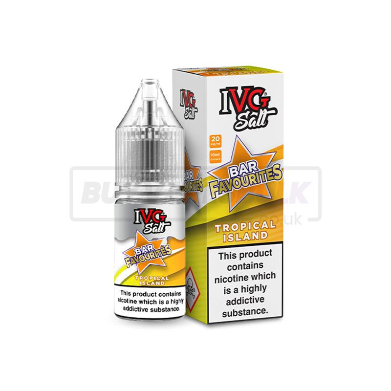 Tropical Island IVG Nic Salt E-Liquid Pack of 10 x (10ml)
