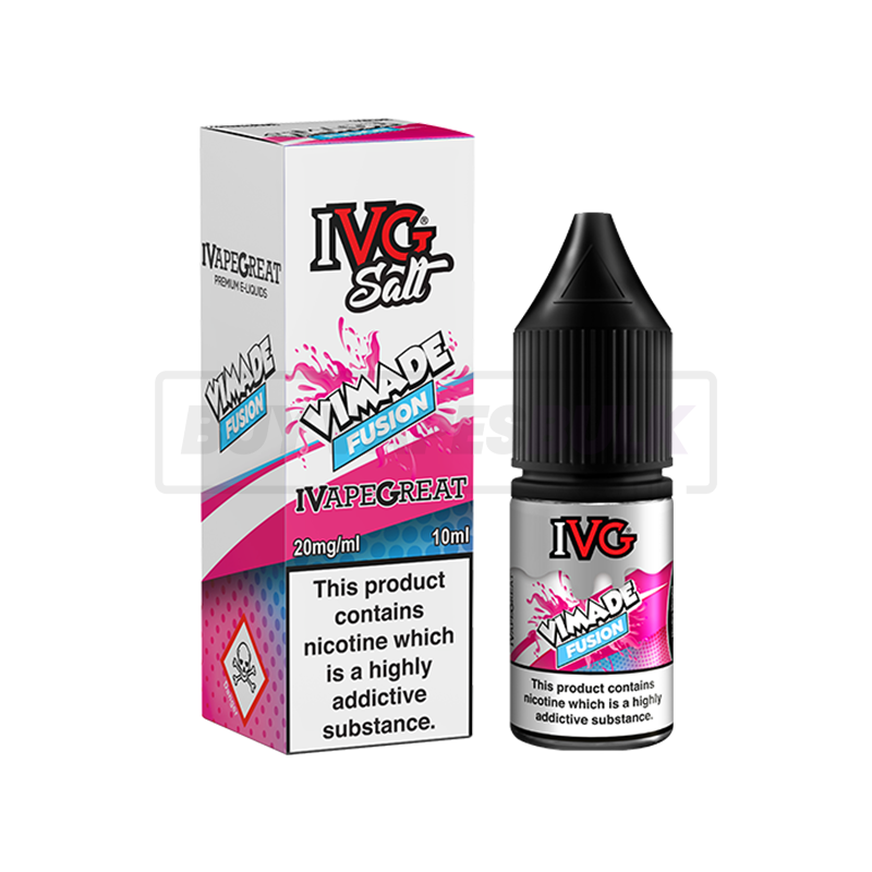 Vimade Fusion IVG Nic Salt E-Liquid Pack of 10 x (10ml)