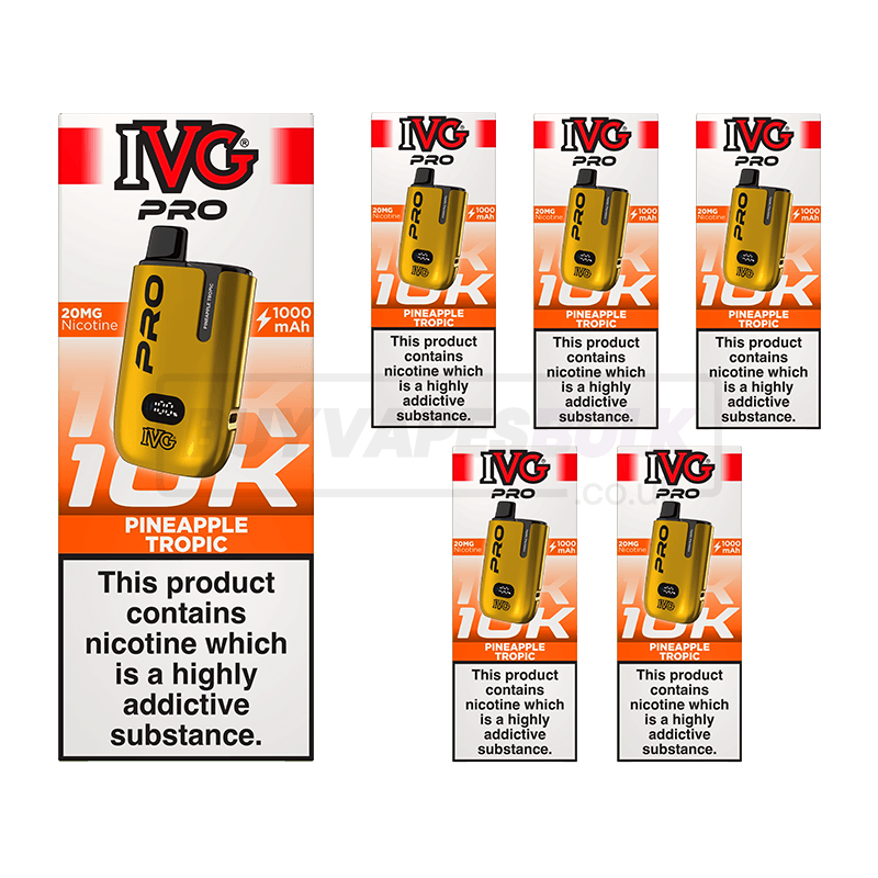 IVG Pro 12 10K Prefilled Vape Kit 5 Pack