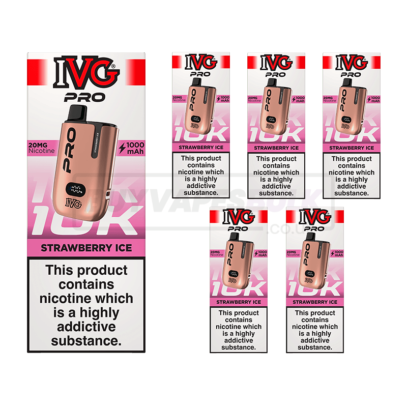 IVG Pro 12 10K Prefilled Vape Kit 5 Pack