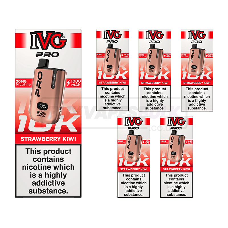 IVG Pro 12 10K Prefilled Vape Kit 5 Pack
