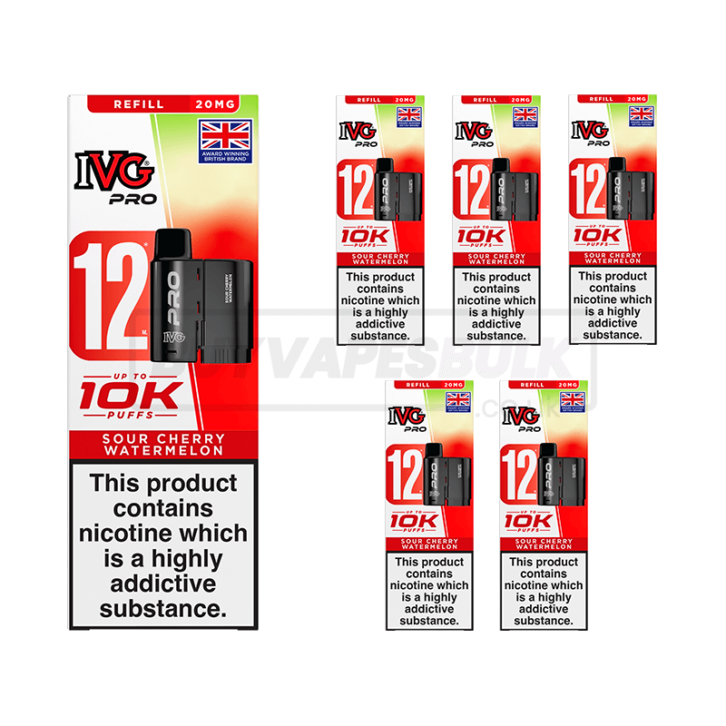 IVG Pro 12 10K Refill Pods 5 Pack