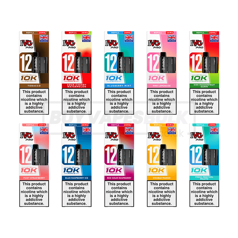 IVG Pro 12 10K Refill Pods 5 Pack