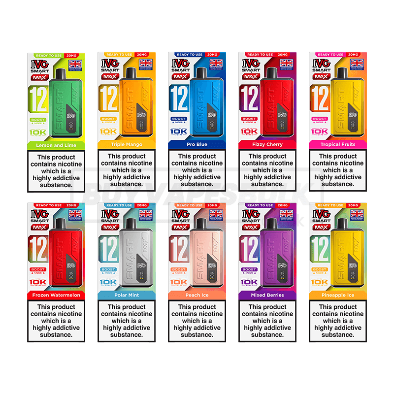 IVG Smart Max 10K Vape Kit 5 Pack