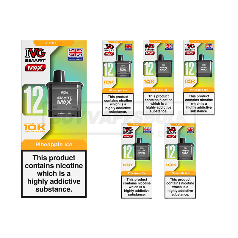 Pineapple Ice IVG Smart Max 10K Refill Pods 5 Pack