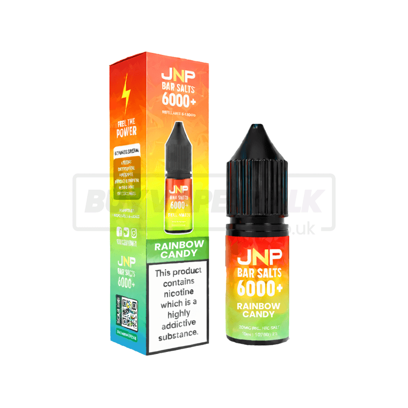 JNP Crystal Bar Nic Salt E-Liquid 10 Pack