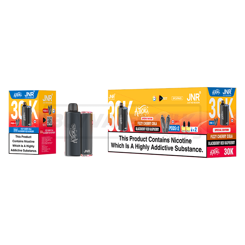 Special Edition JNR Aurora 30K Prefilled Vape Kit 5 Pack