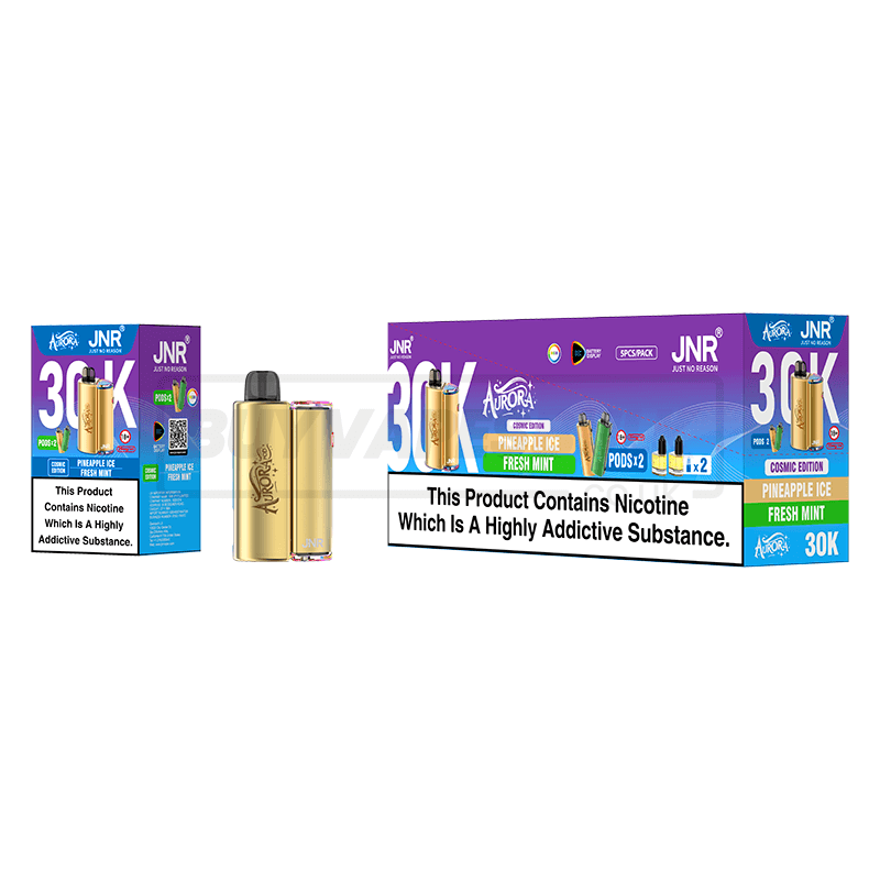Cosmic Edition JNR Aurora 30K Prefilled Vape Kit 5 Pack