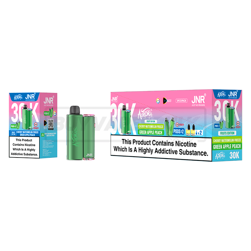 Fruits Edition Edition JNR Aurora 30K Prefilled Vape Kit 5 Pack