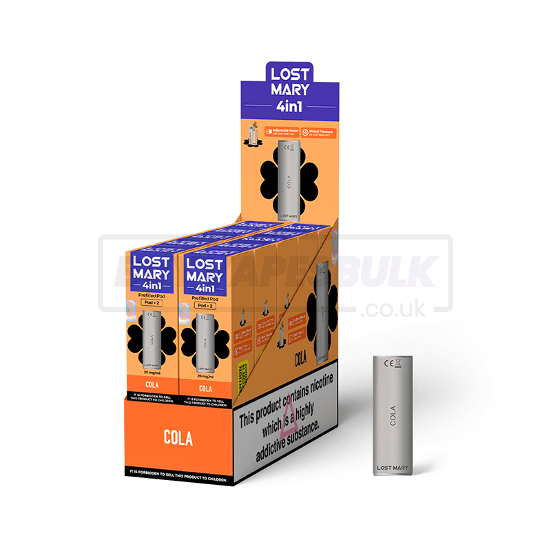 Cola Lost Mary 4in1 Prefilled Pods 10 Pack