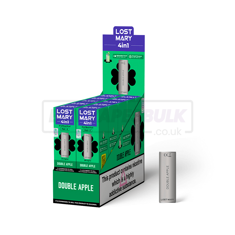 Double Apple Lost Mary 4in1 Prefilled Pods 10 Pack