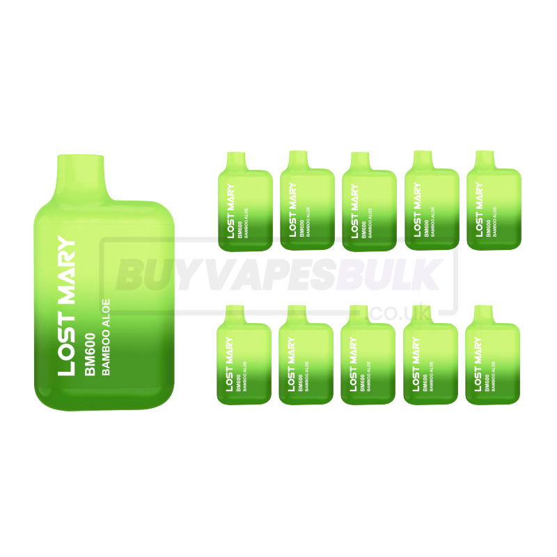 Lost Mary Bamboo Aloe BM600 Disposable Vape 10 Pack Buy Vapes Bulk