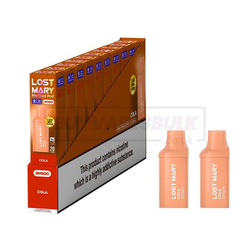 Cola Lost Mary BM600 Prefilled Pods 10 Pack
