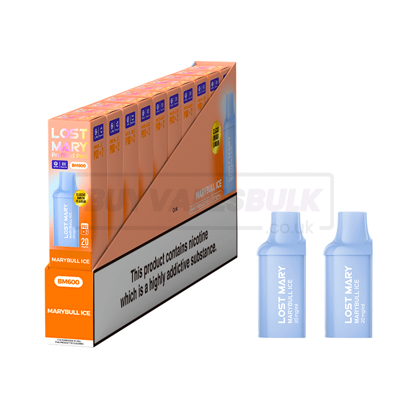 Marybull Ice Lost Mary BM600 Prefilled Pods 10 Pack