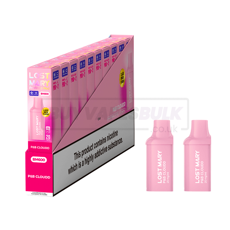 P&B Cloudd Lost Mary BM600 Prefilled Pods 10 Pack