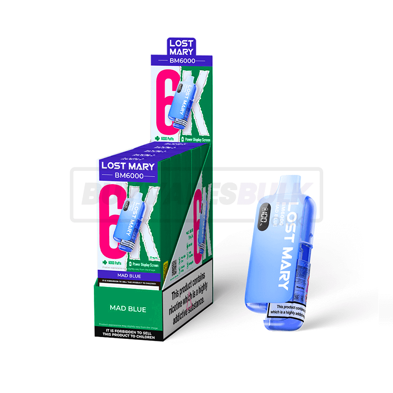 Mad Blue Lost Mary BM6000 Prefilled Vape Kit 5 Pack