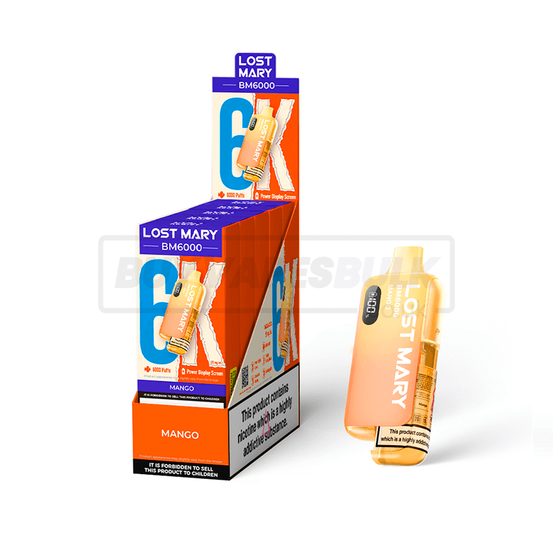 Mango Lost Mary BM6000 Prefilled Vape Kit 5 Pack