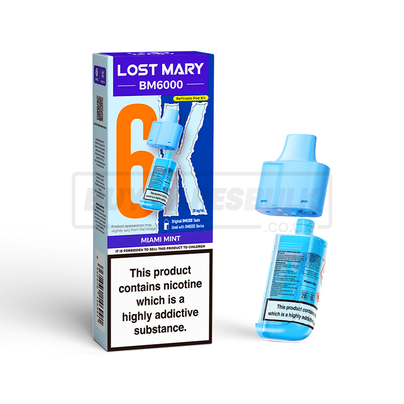 Miami Mint Lost Mary BM6000 Prefilled Pods 5 Pack