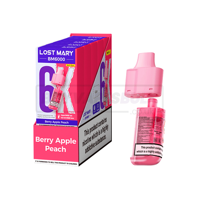 Lost Mary BM6000 Prefilled Refill Pods 5 Pack