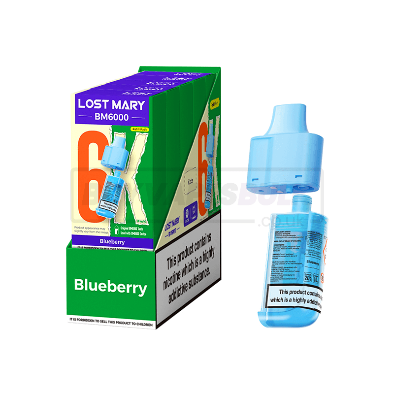 Lost Mary BM6000 Prefilled Refill Pods 5 Pack