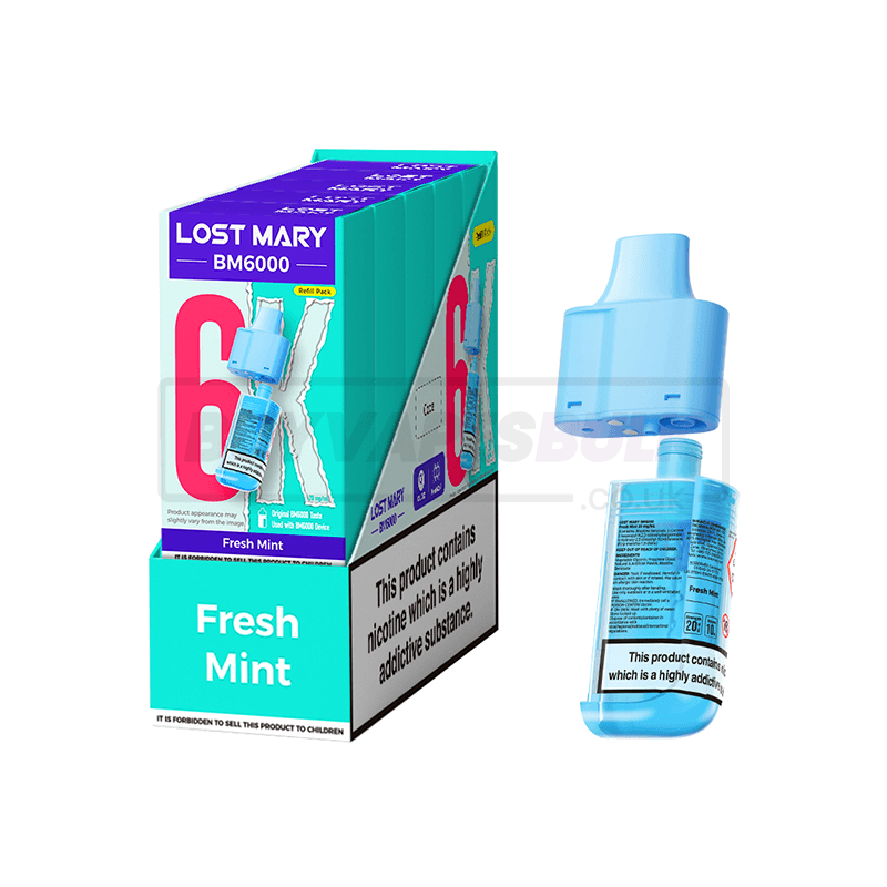 Lost Mary BM6000 Prefilled Refill Pods 5 Pack