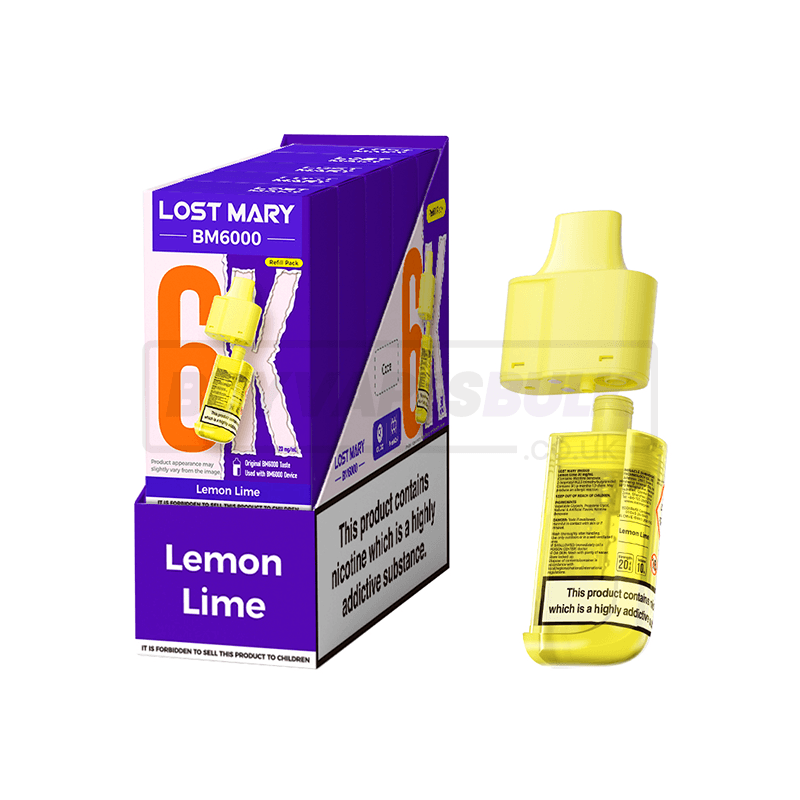 Lost Mary BM6000 Prefilled Refill Pods 5 Pack