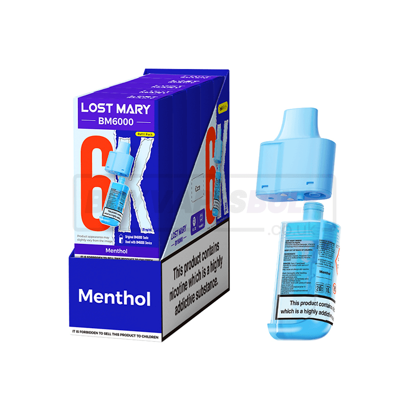 Lost Mary BM6000 Prefilled Refill Pods 5 Pack