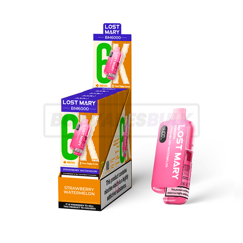 lost mary 6000 box of 10 Geek Bar Blueberry Lost Mary 4in1 Prefilled Pods 10 Pack