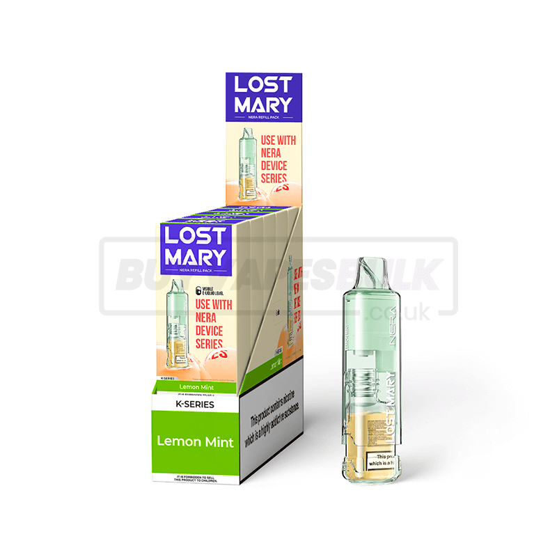 Lost Mary Nera 15K Pureview Prefilled Pods 5 Pack Lemon Mint