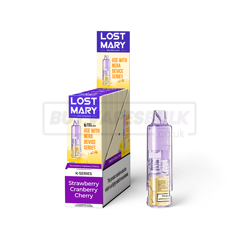 Lost Mary Nera 15K Pureview Prefilled Pods 5 Pack Strawberry Cranberry Cherry
