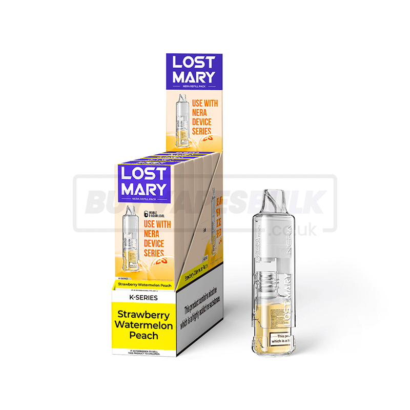 Lost Mary Nera 15K Pureview Prefilled Pods 5 Pack Strawberry Watermelon Peach