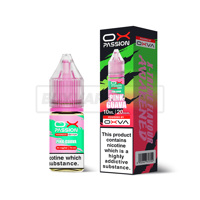 Pink Guava Oxva OX Passion Nic Salt E-Liquid Pack of 10