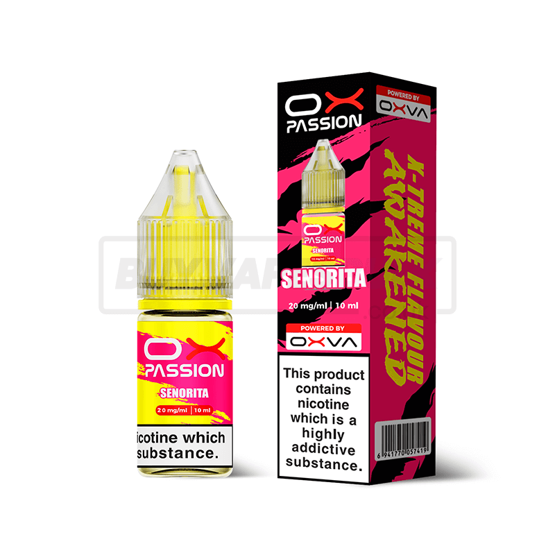 Senorita Oxva OX Passion Nic Salt E-Liquid Pack of 10