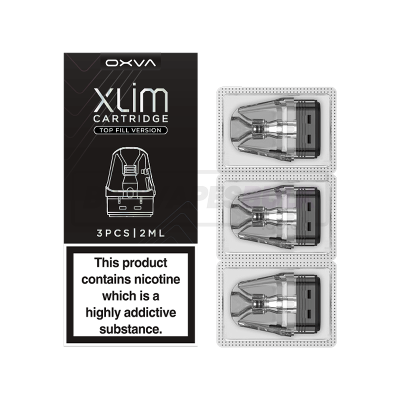 OXVA XLIM Replacement Pods Top Fill Cartridge Pack of 3