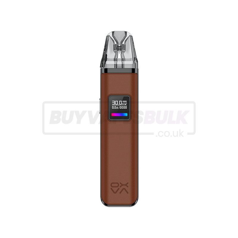 OXVA XLIM Pro Pod Kit Brown Leather