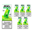Double Apple Pixl 8000 Prefilled Vape Kit 5 Pack
