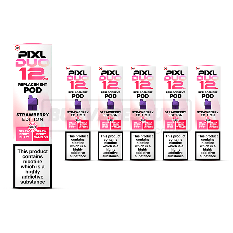 Strawberry Edition Pixl Duo 12K Refill Pods 5 Pack