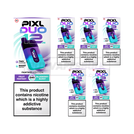 Fantasy Edition Pixl Duo 12K Vape Kit 5 Pack
