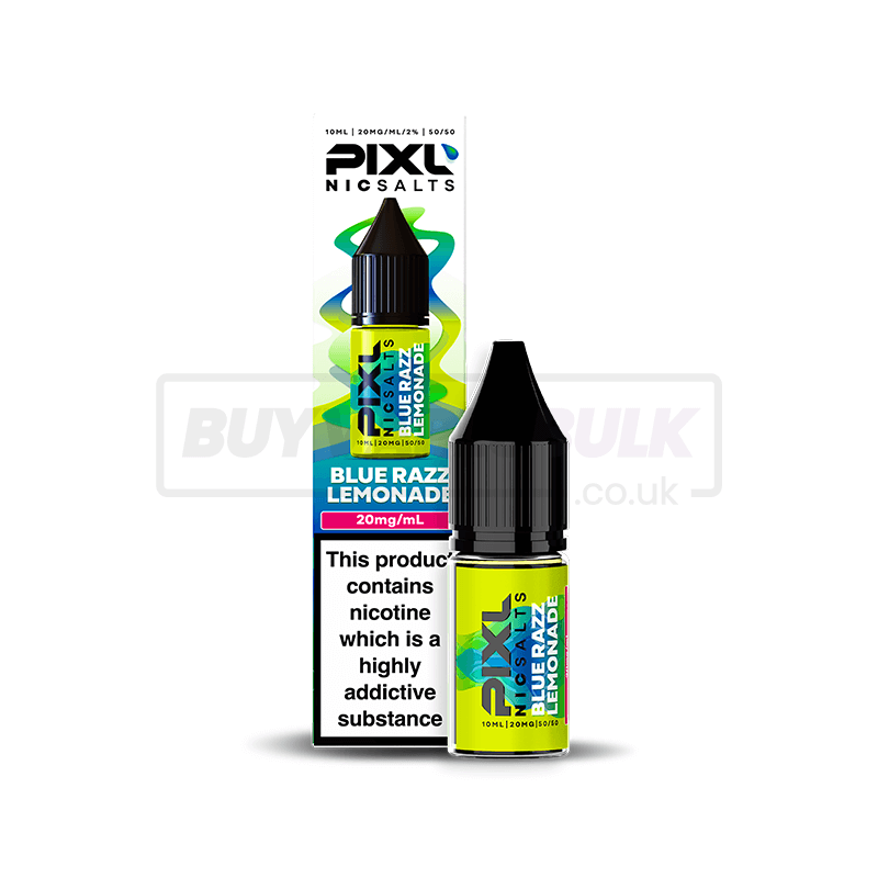 PIXL Nic Salts E-Liquid 10 Pack Blue Razz Lemonade