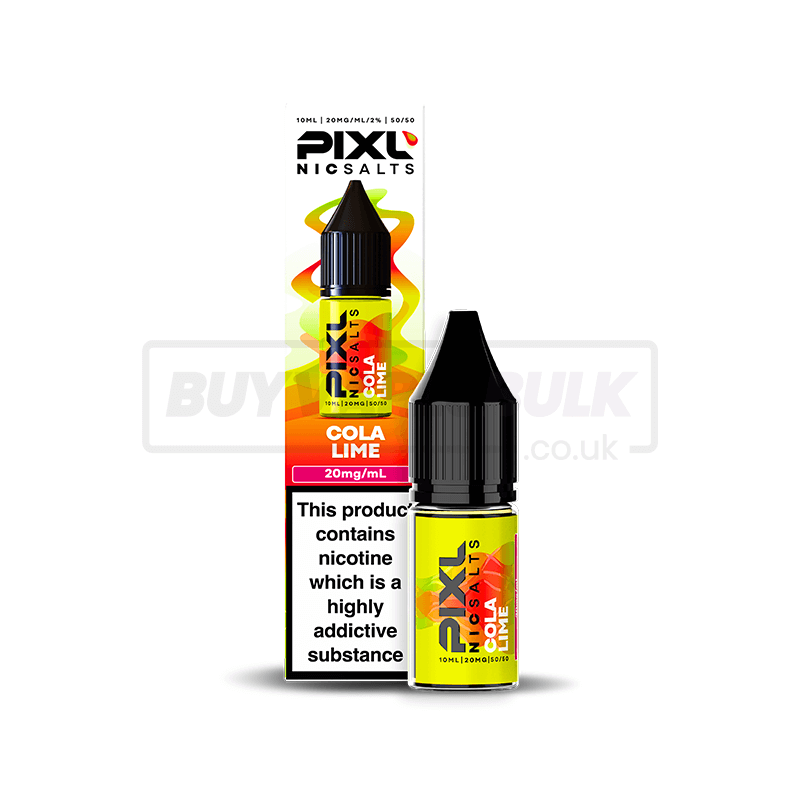 PIXL Nic Salts E-Liquid 10 Pack Cola Lime