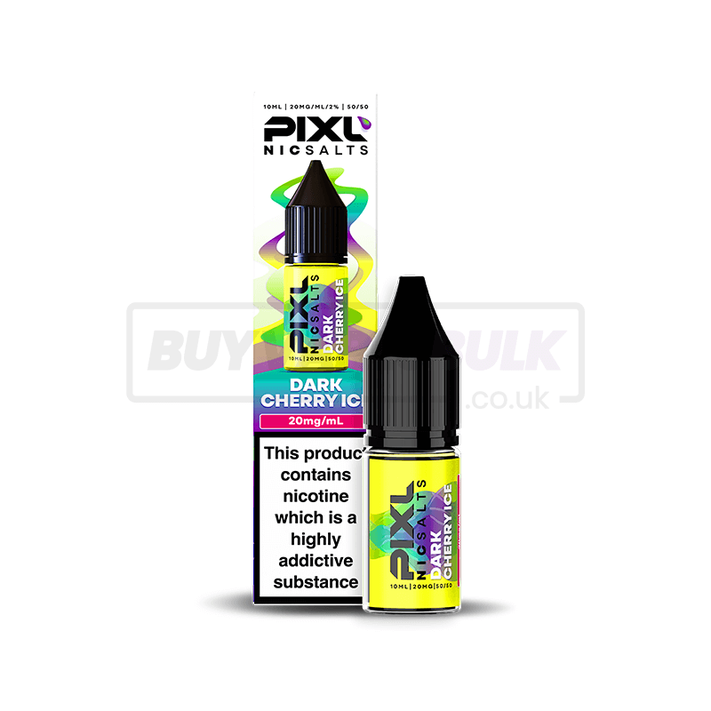 PIXL Nic Salts E-Liquid 10 Pack Dark Cherry Ice