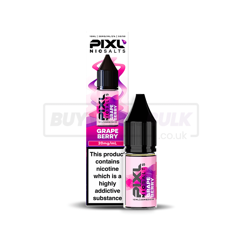 PIXL Nic Salts E-Liquid 10 Pack Grape