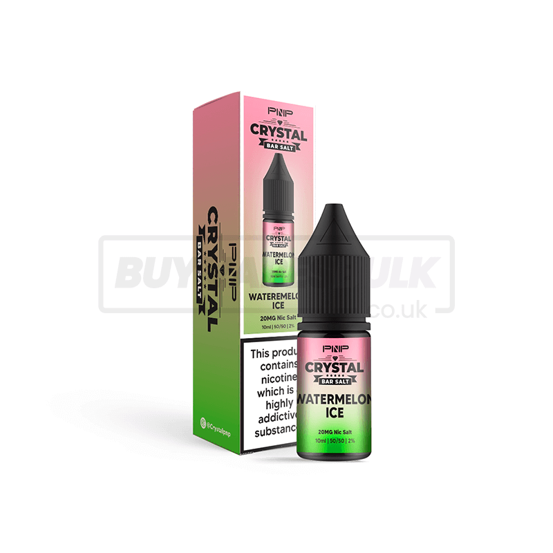 Watermelon Ice PNP Crystal Nic Salt E-Liquid Pack of 10 (NOW JNP BAR SALTS)