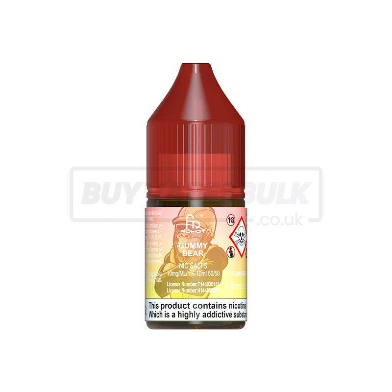 Gummy Bear RandM Tornado 7000 Nic Salt E-Liquid Pack of 10