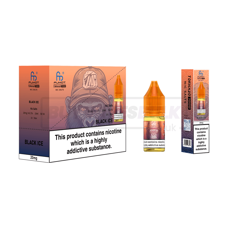 RandM Tornado 7000 Nic Salts 10 Pack Black Ice