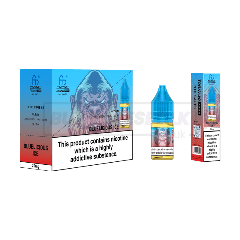 RandM Tornado 7000 Nic Salts 10 Pack Bluelicious Ice